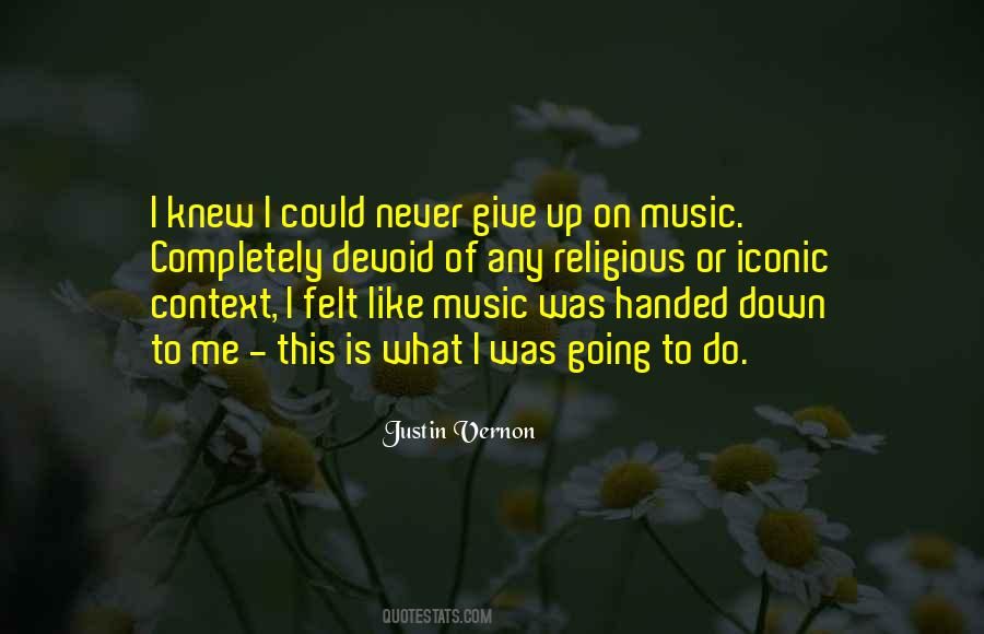 Religious Music Quotes #1037112