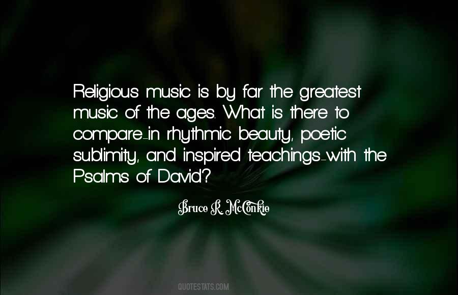 Religious Music Quotes #1847581