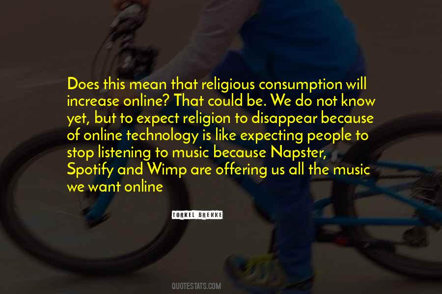 Religious Music Quotes #1863172