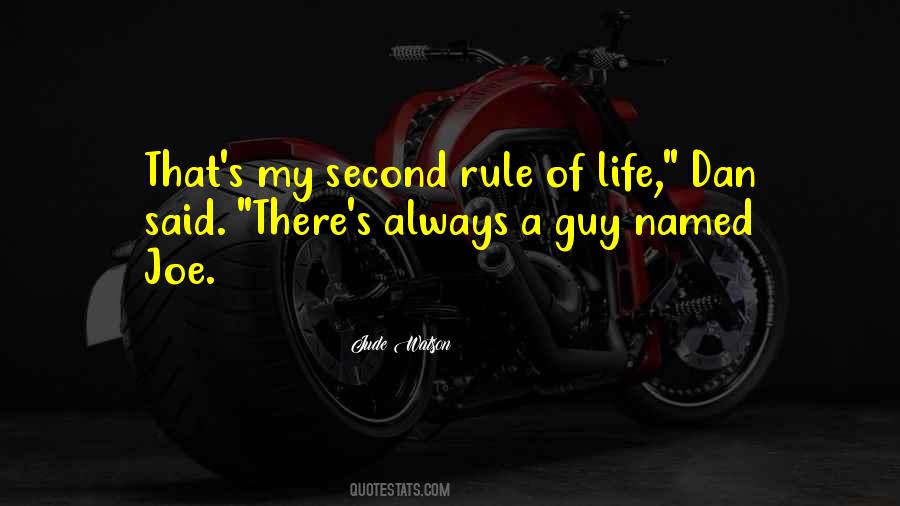 Quotes About Rule Of Life #1304339