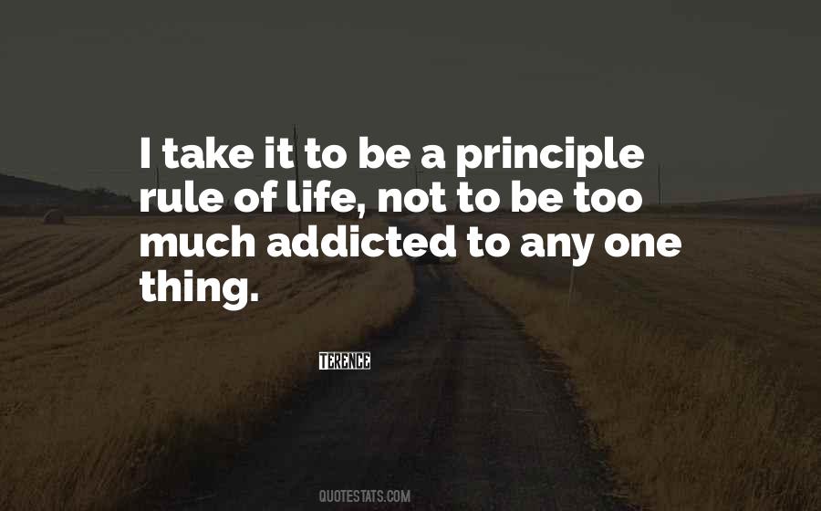 Quotes About Rule Of Life #1411134