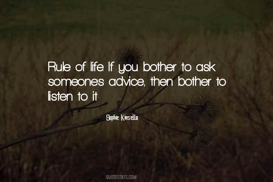 Quotes About Rule Of Life #942318
