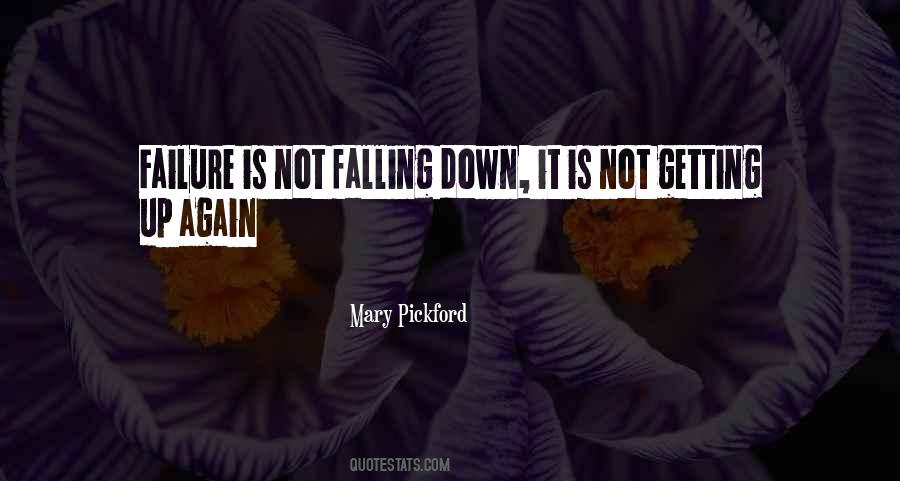 Quotes About Falling Down #1033937