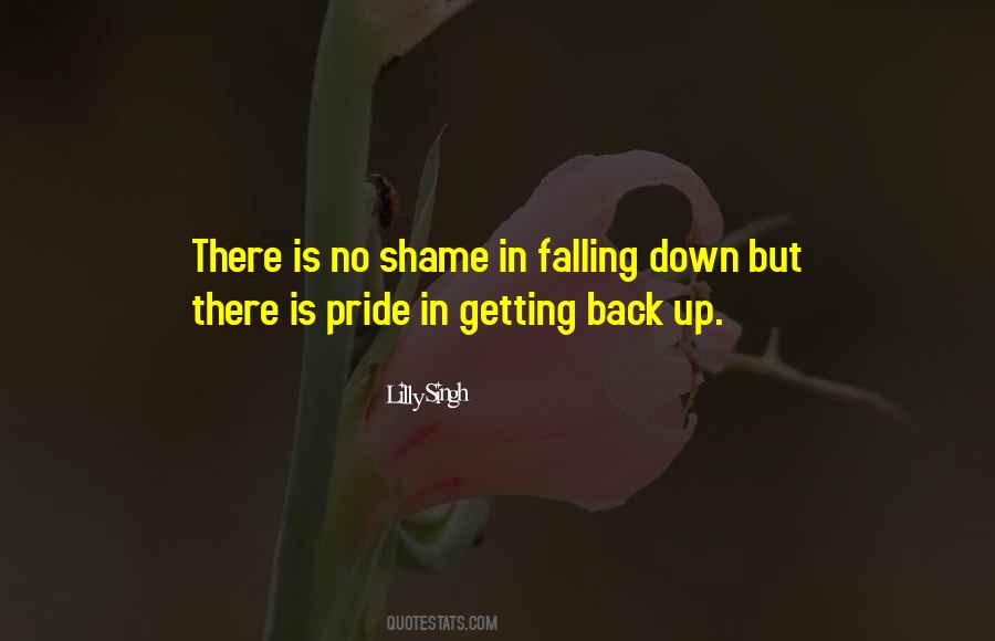 Quotes About Falling Down #1423664