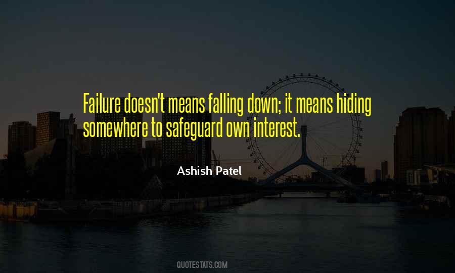 Quotes About Falling Down #1690422