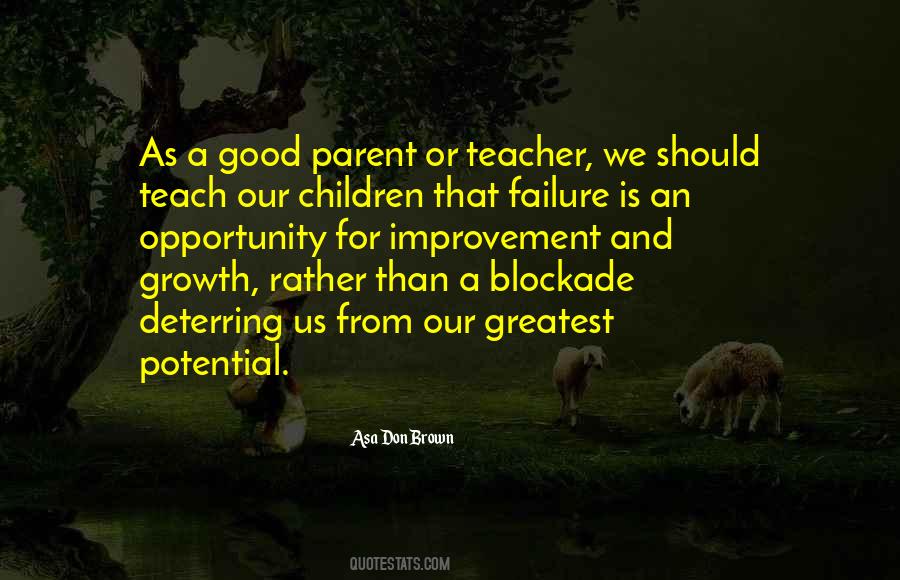 Quotes About Failure As A Parent #838735