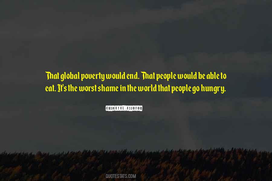 Quotes About Global Poverty #1413546
