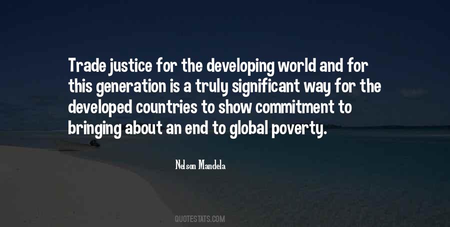 Quotes About Global Poverty #43755