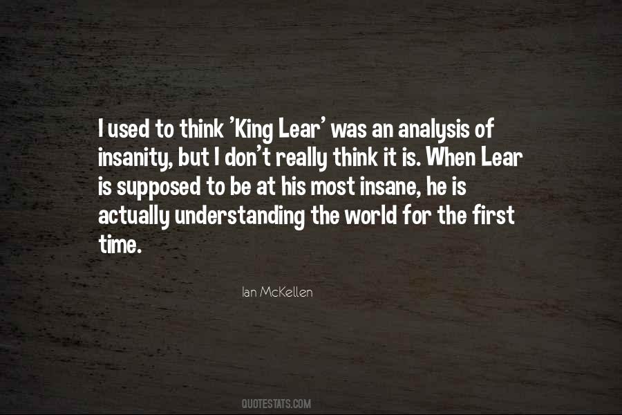 Quotes About King Lear #347141