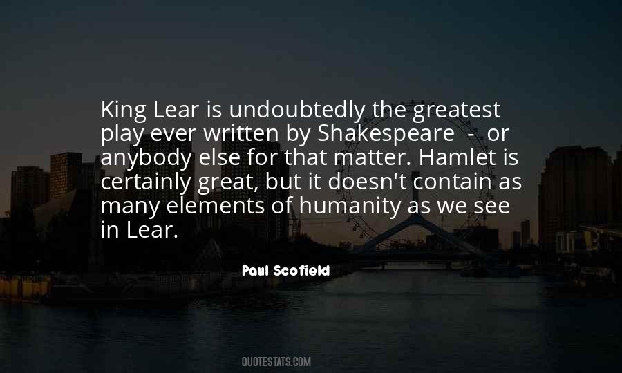 Top 76 Quotes About King Lear Famous Quotes Sayings About King Lear
