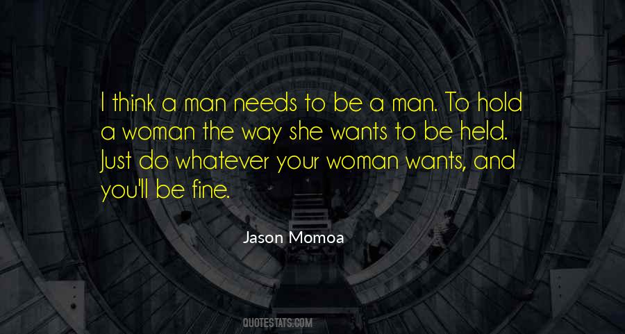 Woman Held Quotes #1227223