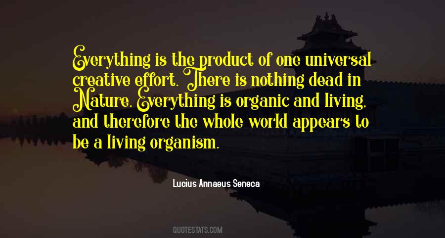 Living Organism Quotes #633593