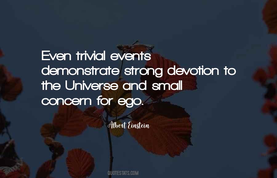 Small Events Quotes #1734021