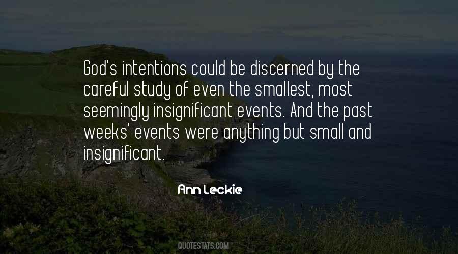 Small Events Quotes #1856617