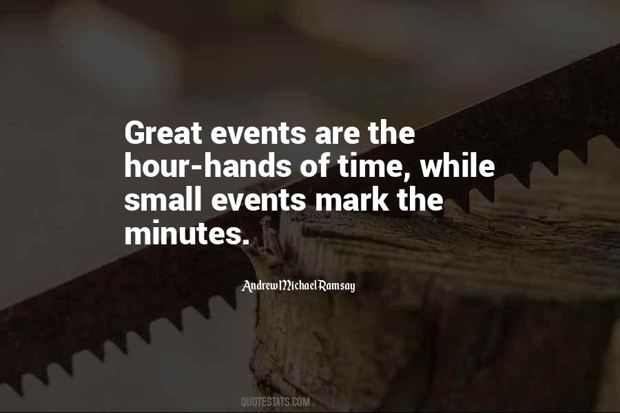 Small Events Quotes #420501