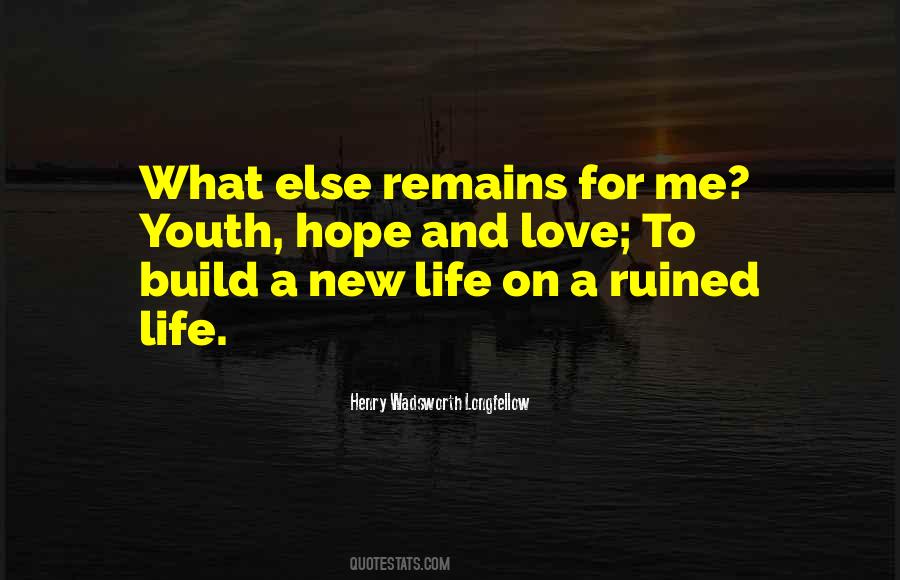 Quotes About Ruined Life #1279122