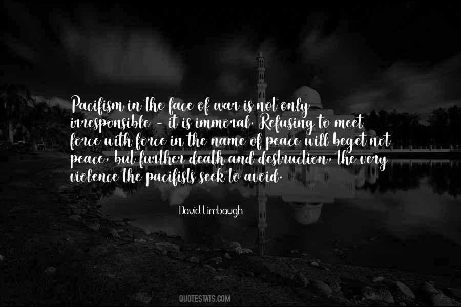 Quotes About Pacifism #1672510