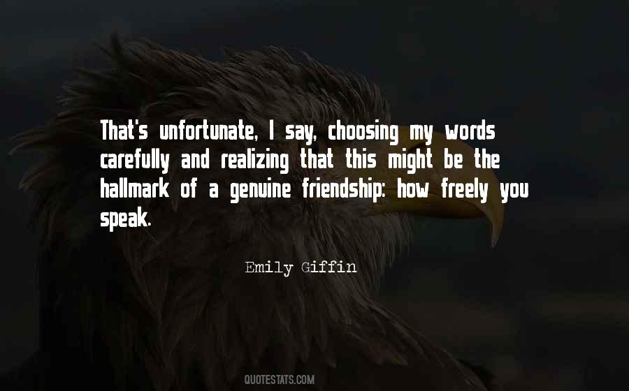 Friendship Genuine Quotes #202417
