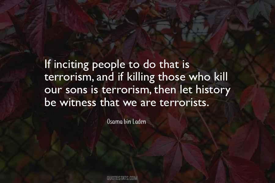 Quotes About 9/11 Terrorists #49035