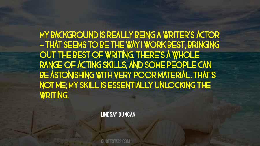 Quotes About Writing Skills #149871