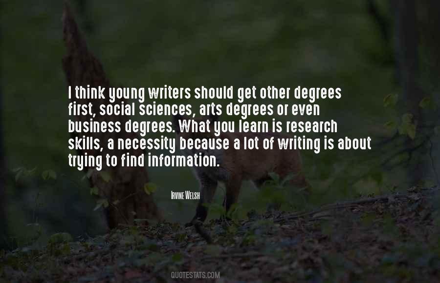 Quotes About Writing Skills #96544