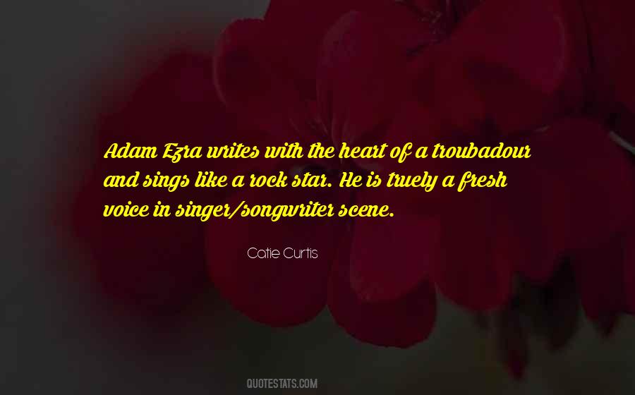 Quotes About A Singer's Voice #1265654
