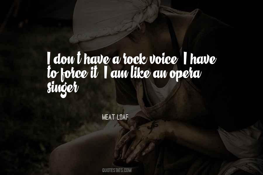 Quotes About A Singer's Voice #1603229