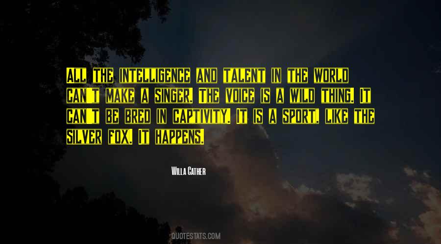 Quotes About A Singer's Voice #615848