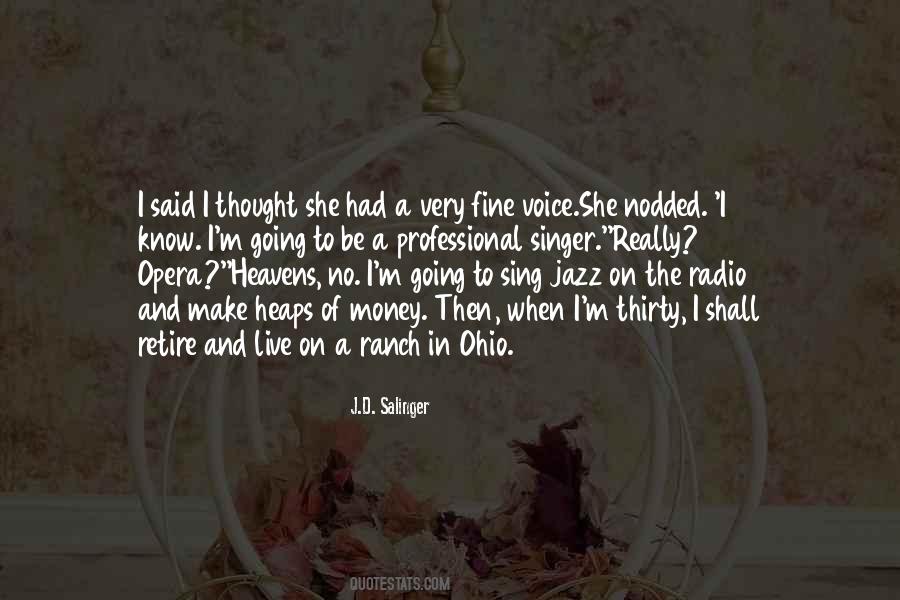 Quotes About A Singer's Voice #805413