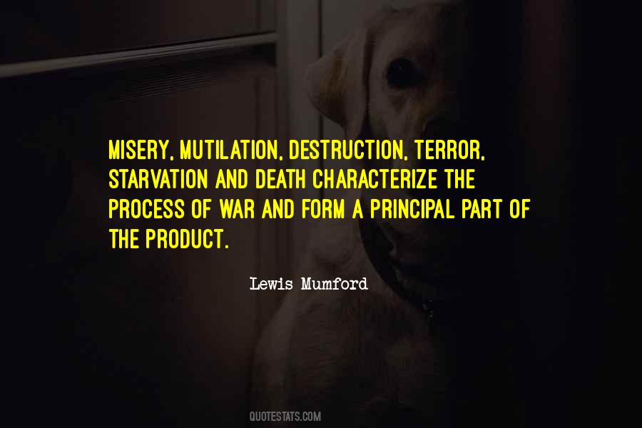 Quotes About Mutilation #71056
