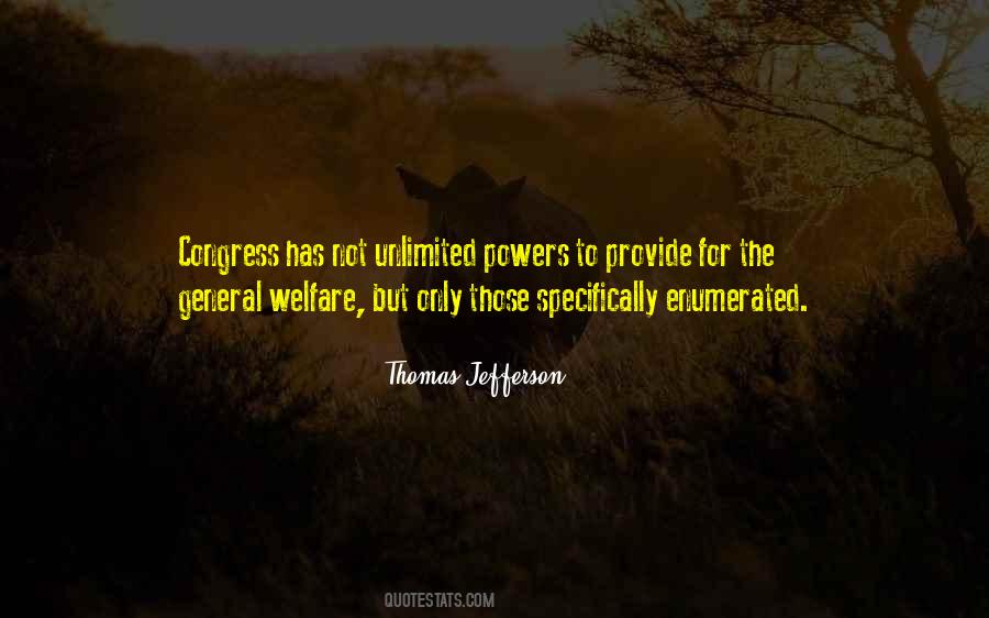 Quotes About General Welfare #1243009