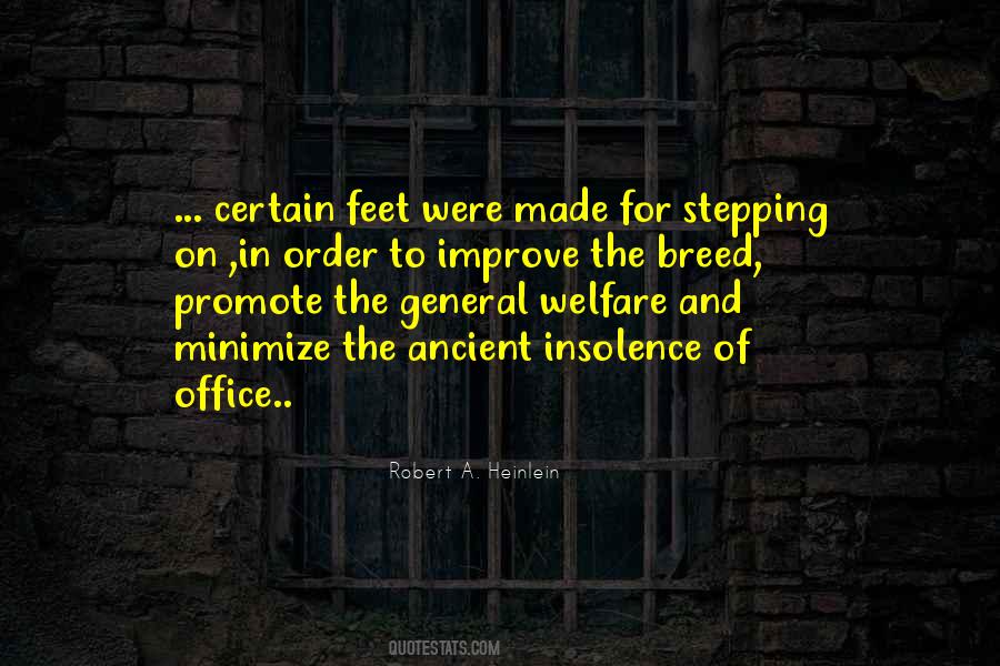 Quotes About General Welfare #1269739