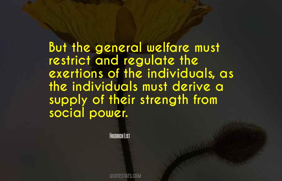 Quotes About General Welfare #904081
