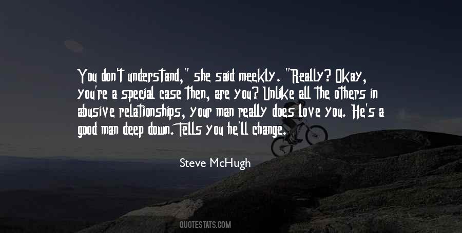 Quotes About A Good Man's Love #1081300