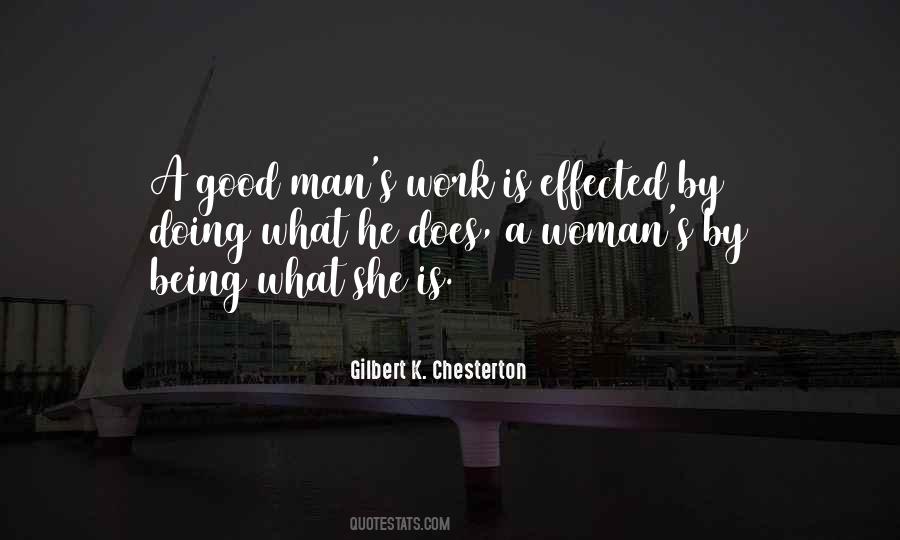 Quotes About A Good Man's Love #1729092