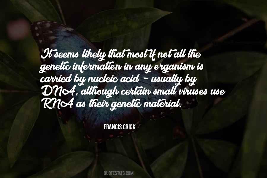 Quotes About Dna And Rna #485123