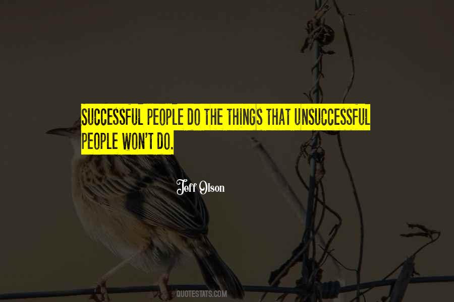 Successful And Unsuccessful Quotes #708283