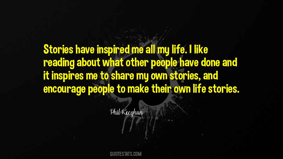 Own Stories Quotes #733674