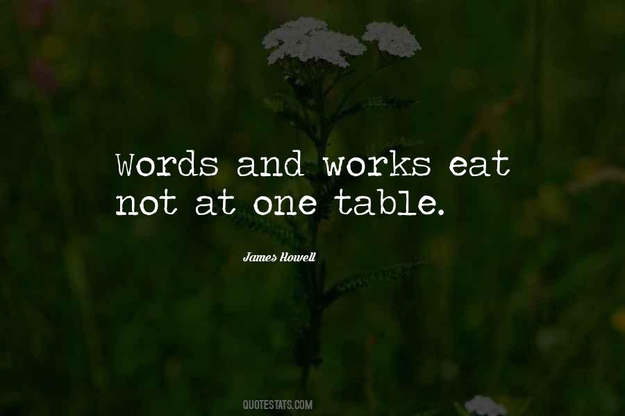 Eat Words Quotes #1276487