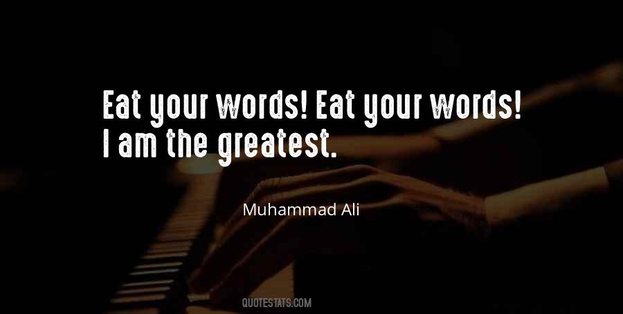 Eat Words Quotes #1726531
