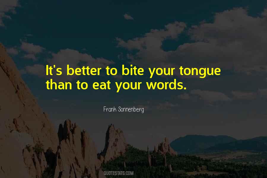 Eat Words Quotes #947856