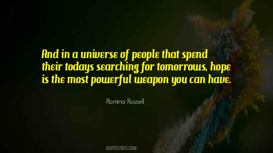 Powerful Weapon Quotes #1084567