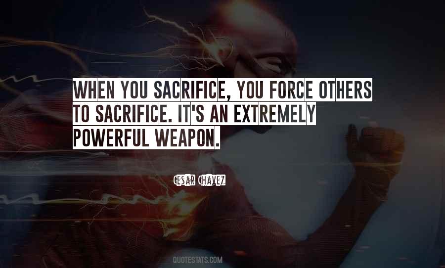 Powerful Weapon Quotes #60140