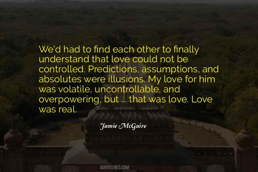 Quotes About Controlled Love #1397213