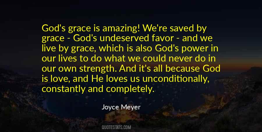 Quotes About God's Love And Grace #1104114