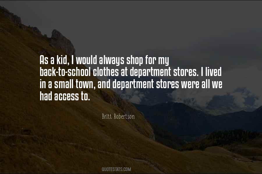 Small Shop Quotes #328996