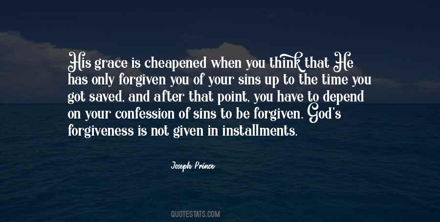 Quotes About God's Grace And Forgiveness #1777094