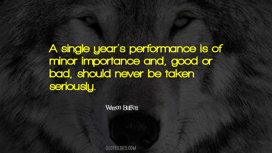 Quotes About A Bad Year #1031467