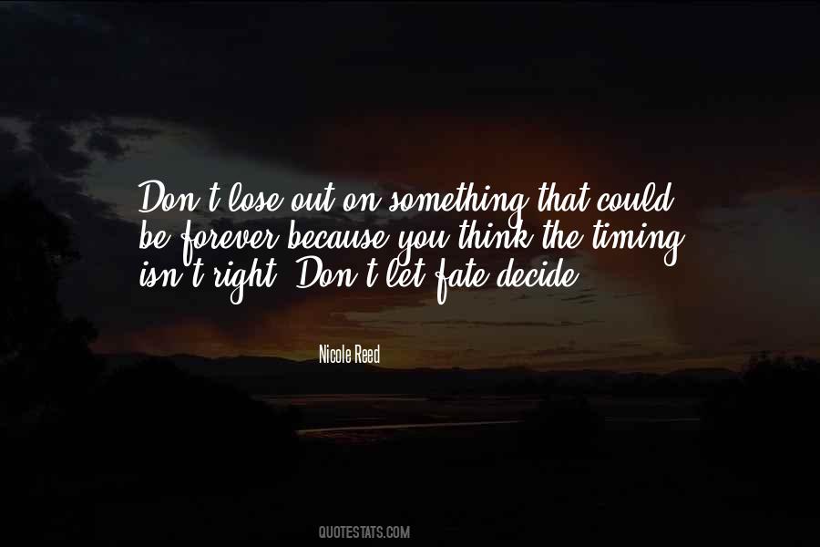 Fate Forever Quotes #1382044