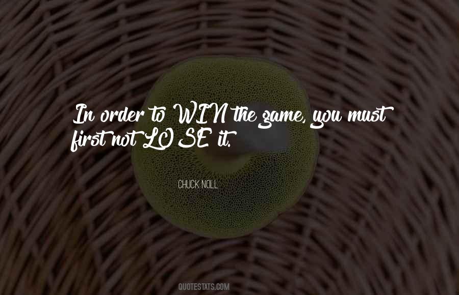 Quotes About Must Win Games #268022